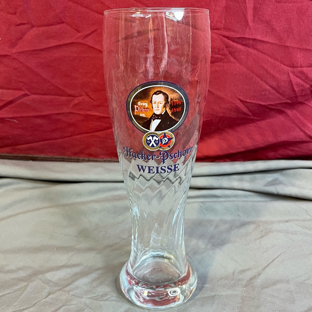 Hacker – Pschorr Weisse Tall 22oz German Beer Weizen/Glass/Stein